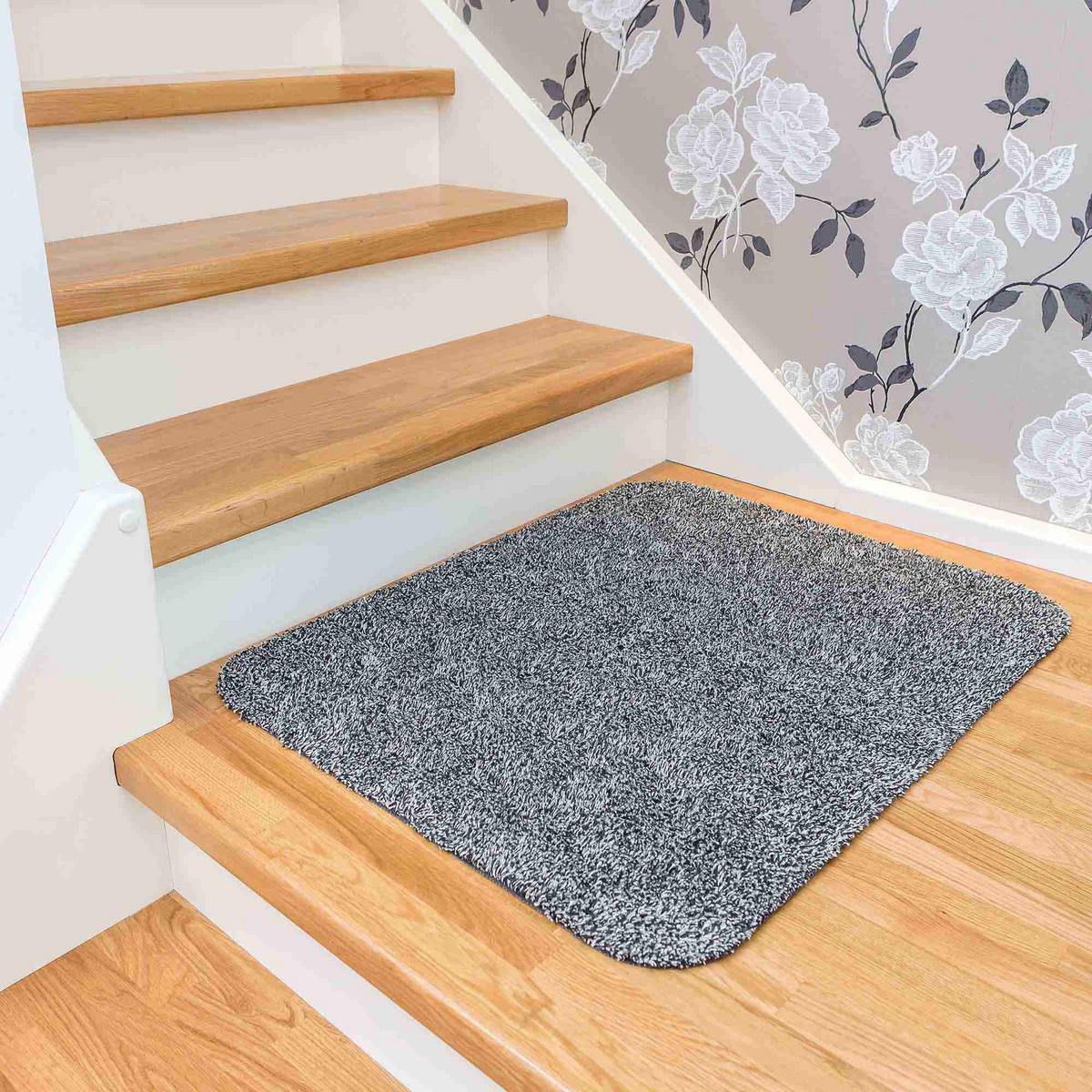FUSSMATTE WASCHBAR ENTRA - Anthrazit, Textil (75/130cm) - Astra