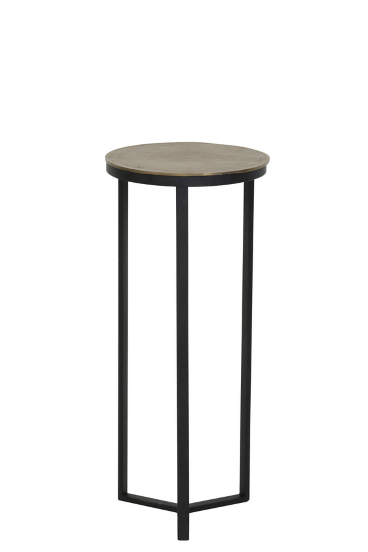 SÄULE Retiro Bronze Ø35/81 cm - Messingfarben/Schwarz, Metall (35/35/81cm) - Light & Living
