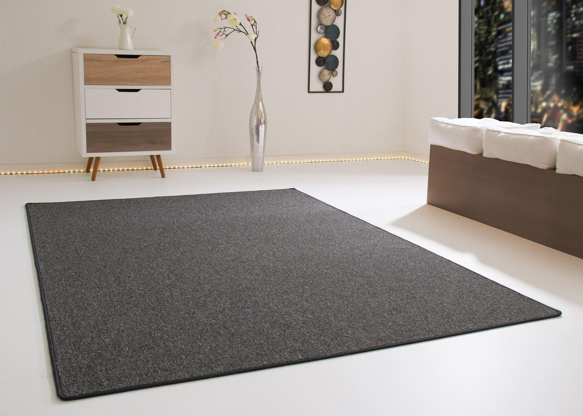 MODERNER TEPPICH 300/400 cm Meddon - Anthrazit, Textil (300/400cm) - Steffensmeier