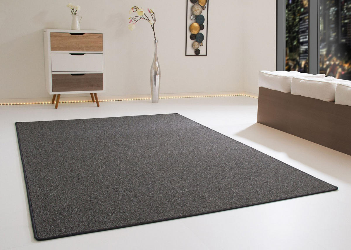 MODERNER TEPPICH 100/200 cm Meddon - Anthrazit, Textil (100/200cm) - Steffensmeier