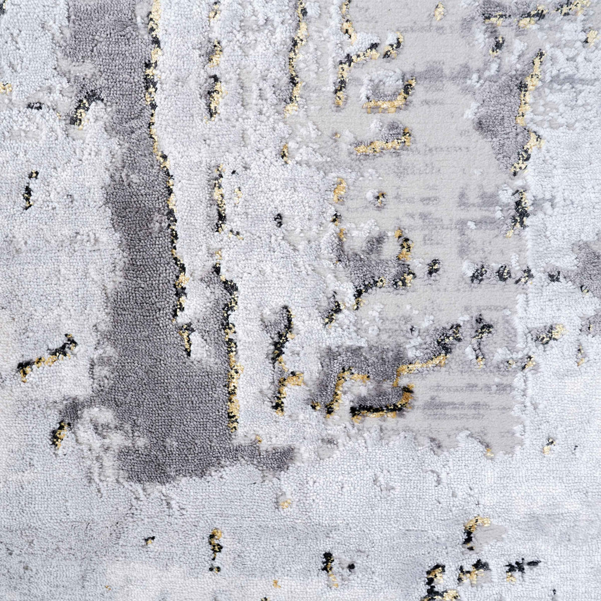WEBTEPPICH Grace Gold - Goldfarben, Textil (190/280cm) - Kukoon Rugs