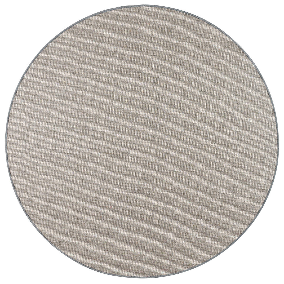 SISAL NATUR TEPPICH RUND - Grau, Textil (160/160cm) - Snapstyle