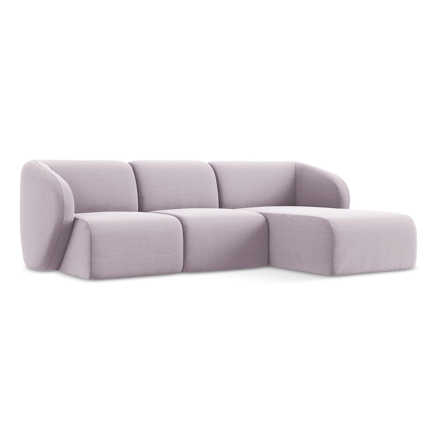 LaMiaSofa Ecksofa Flieder 248x166 cm