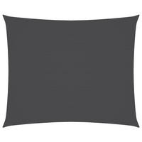 SONNENSEGEL Oxford-Gewebe Rechteckig 5x6 m Anthrazit - Anthrazit, Textil (600/500cm) - furnicato