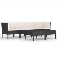 GARTENSET Reedy 6-teilig - Schwarz, Metall - Nettlife