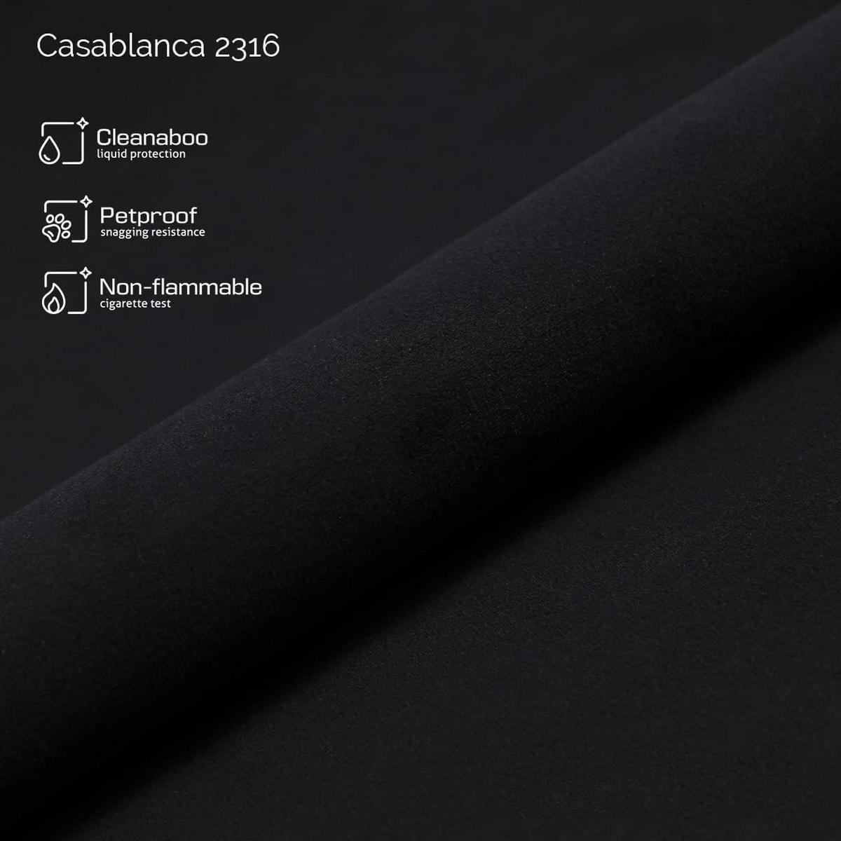 BOXSPRINGBETT 180 x 200 cm PRADO mit Taschenmatratze H3 und Bettkasten, Schwarz - Schwarz, Holzwerkstoff/Kunststoff (180/200cm) - Trada