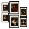 POSTER Set Mit 6 Rembrandt Malergalerie A3 & A4 Rahmenlos - Klar, Papier (29/3cm) - Nacnic