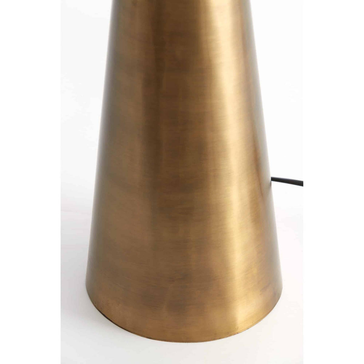 LAMPENFUSS Yelos Bronze 16.5/16.5/35 cm - Bronzefarben, Metall (16.5/16.5/35cm) - Light & Living