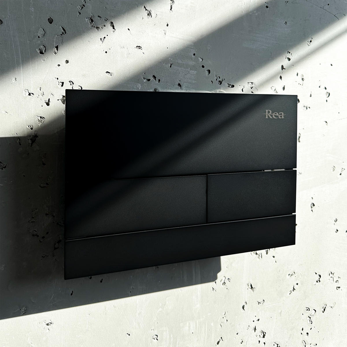 VORWANDELEMENT Für Wc K011a-q Rea T Black - Schwarz, Metall (52.5/103.5/103.5cm) - REA