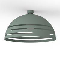 DECKENLEUCHTE - Grün, Metall (60/60/30cm) - Lumicom