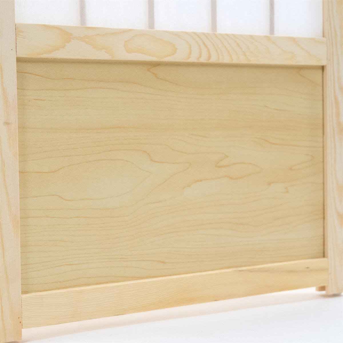 RAUMTEILER Canva II 3-tlg. Holz, Reispapier - Naturfarben, Holz (120/170/3cm) - DESIGN DELIGHTS