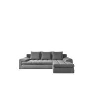 ECKSOFA TOMI Castel Grau Rechts - Grau, Holz (237/150cm) - Kaiser Möbel