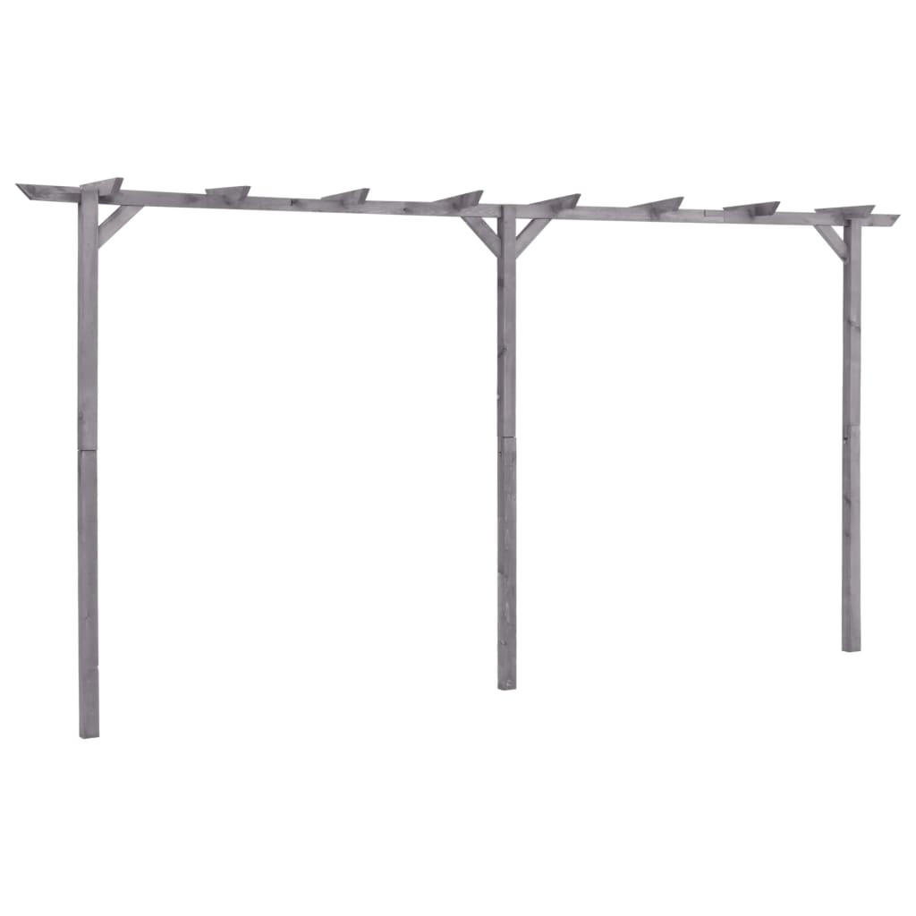 Deluke Pergola Grau 400x205x40 cm