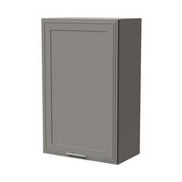 HÄNGESCHRANK Salo W4/60/1 Grau / Dust Grey Matt 60 / 32,5 / 96cm - Grau, Holz/Holzwerkstoff (60/96/32.5cm) - Feldmann-Wohnen