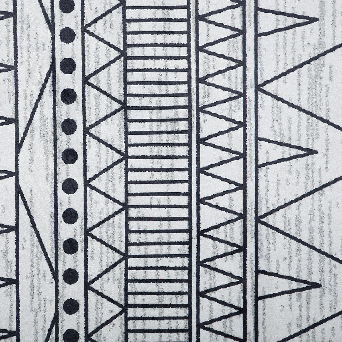 KURZFLOR-TEPPICH Keban 200/140 cm - Schwarz, Kunststoff (140/200cm) - Beliani