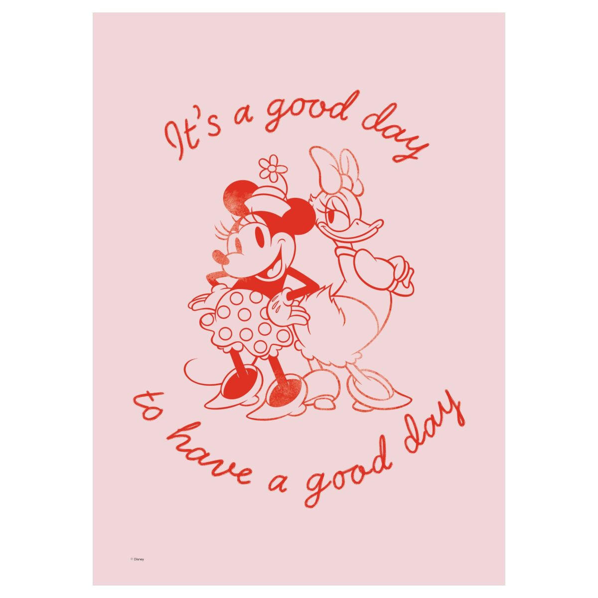 POSTER Disney - It's a Good Day to Have a Good Day - Pink, Papier (30/40/0.1cm) - Poster&Frame