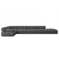 ECKSOFA modulares Sofa Felto-L3 - 475x190x70 cm Grau Bouclé - Grau, Holzwerkstoff/Textil (475/190cm) - ALTDECOR