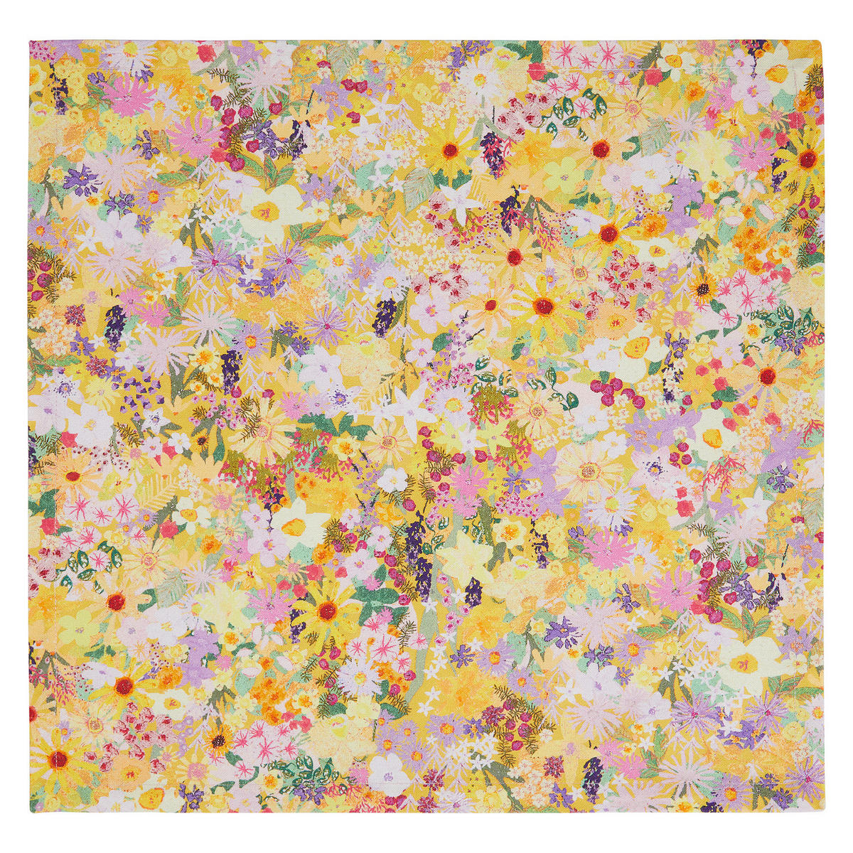 SERVIETTE (6er Set) Primavera - Multicolor, Textil (42/42cm) - Butlers