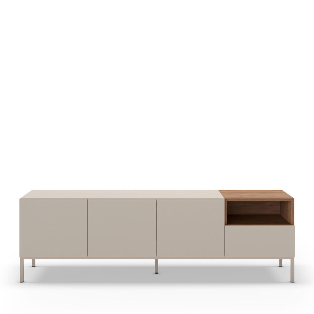 Drawer Tv-Möbel Beige 180x55x42 cm