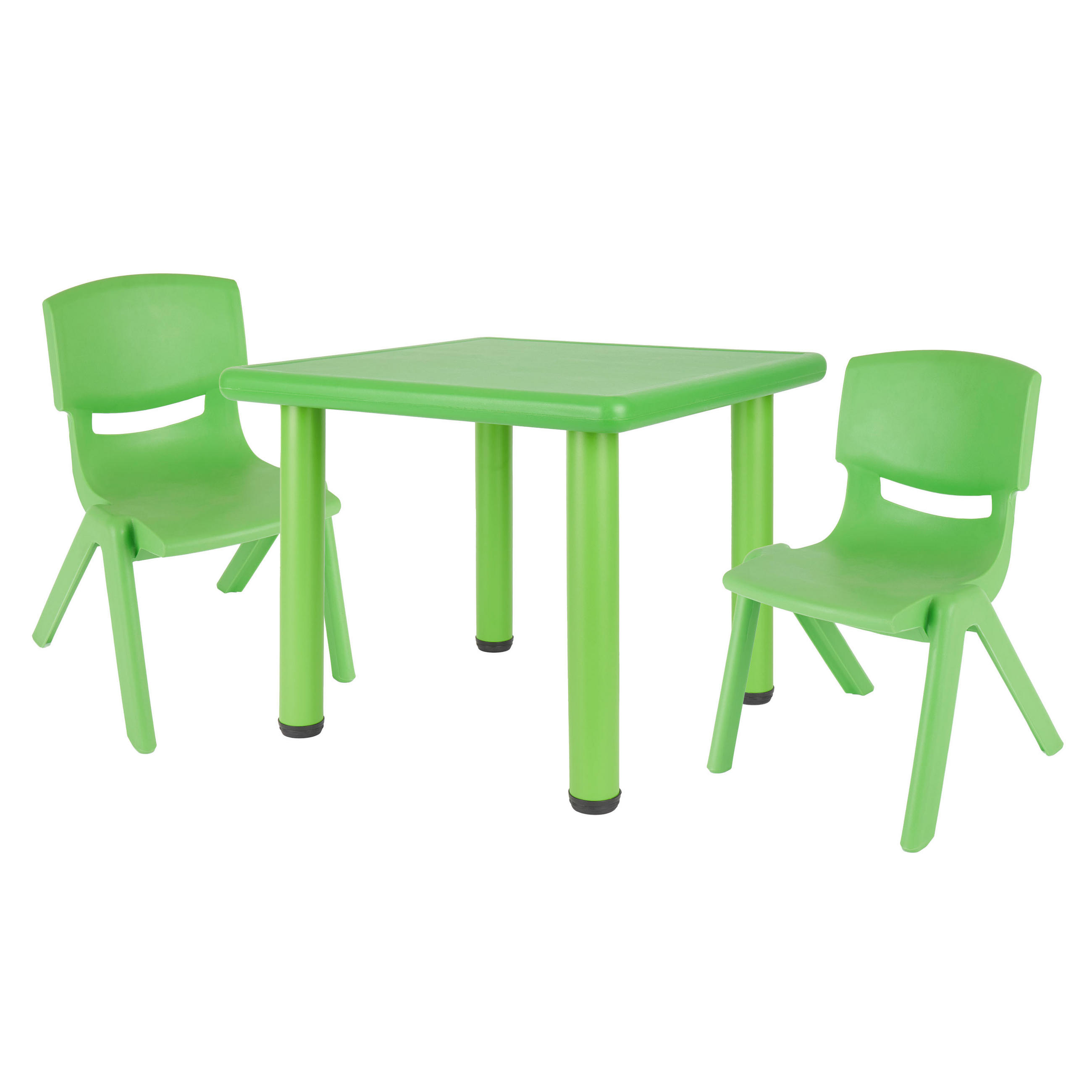 Bieco Spielwaren Kindertisch Grün 62x52x62 cm