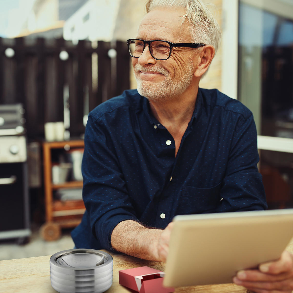 WINDASCHENBECHER - Silberfarben, Metall (11.5cm) - Relaxdays