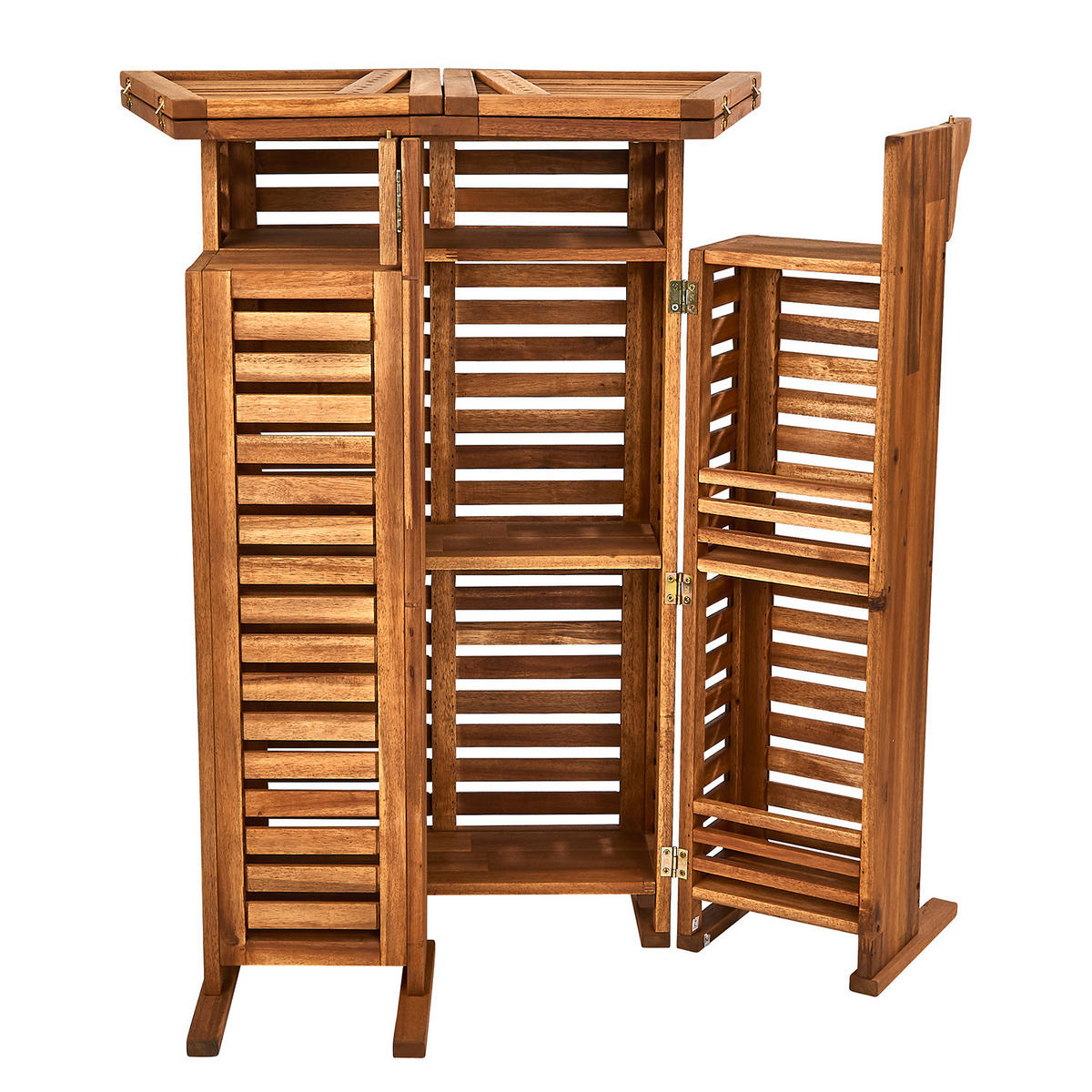 GARTENBAR Turntable - Braun, Holz/Holzwerkstoff (56/102/150cm) - Butlers