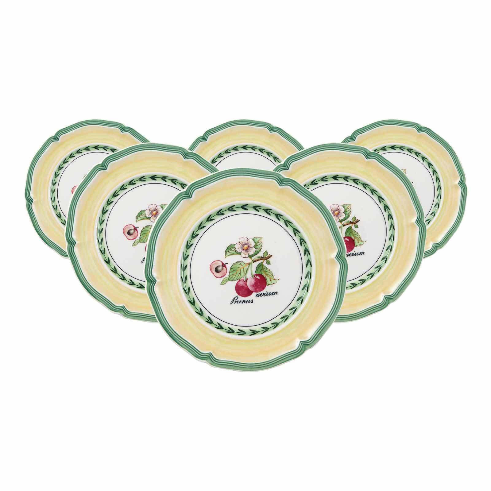 BROTTELLER French Garden Valence bunt ø 17,4 cm 6er Set - Multicolor, Keramik (17.4cm) - Villeroy & Boch