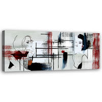 KUNSTDRUCK Grau 150/50 cm - Grau, Textil (150/50cm) - KUNSTLOFT