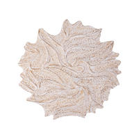 WANDPANEEL Ceanna Beige 90/2.5/90cm - Beige, Holz (2.5/90/90cm) - PTMD Collection