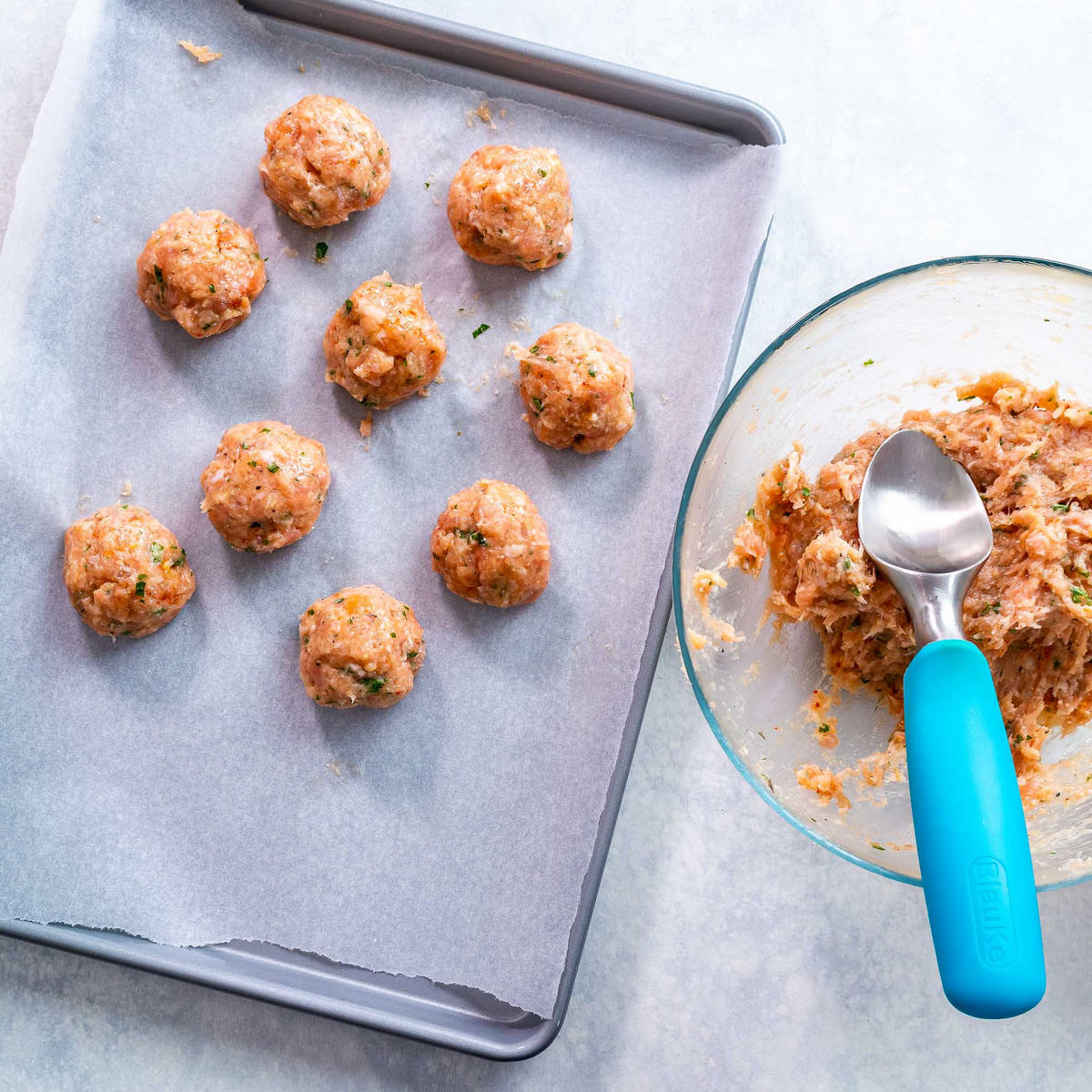 EISPORTIONIERER aus Rostfreiem Edelstahl - Beige, Metall (4/2.7/21cm) - BlauKe