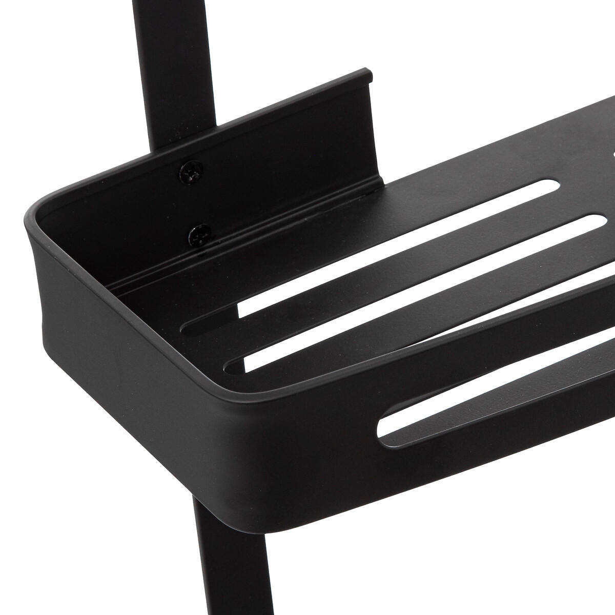 REGAL für die Duschkabine 32,5/16/60 cm - Schwarz, Metall (16/60/32.5cm) - 5five Simply Smart