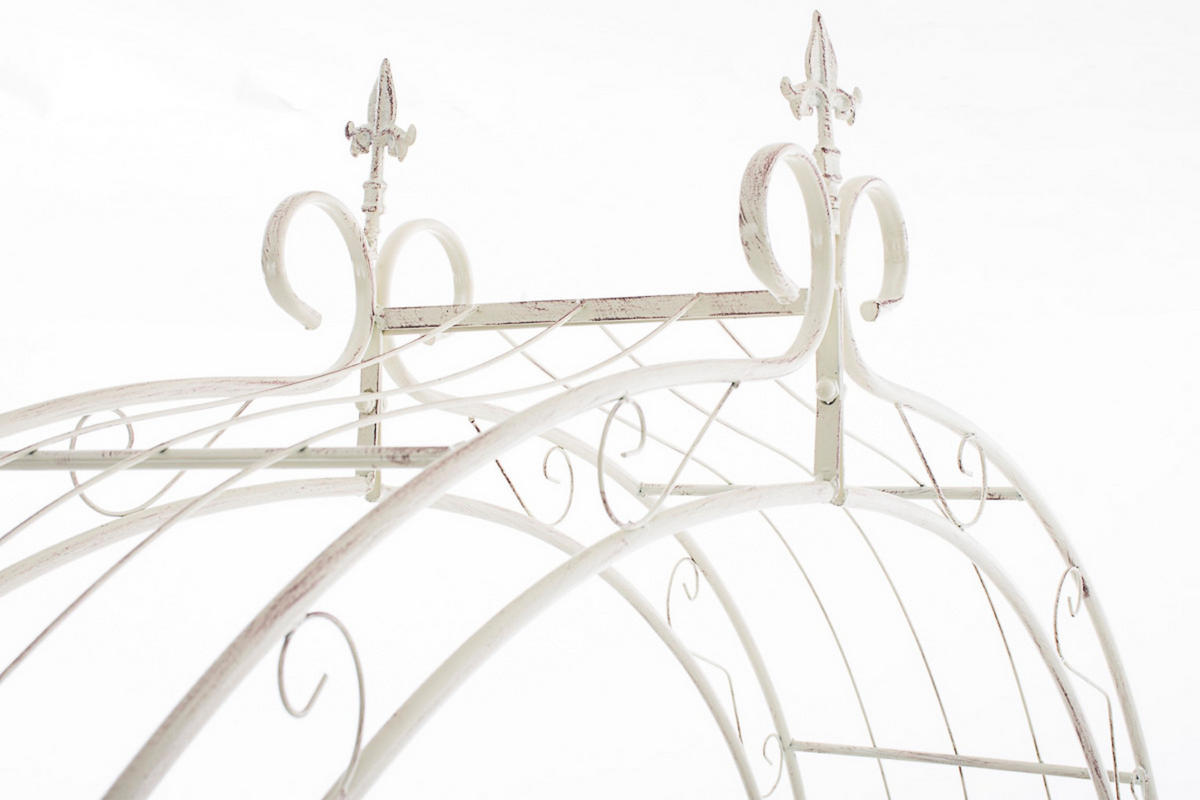 ROSENBOGEN Sunshine antik-creme - Naturfarben, Metall (146/260/34.5cm) - TPFLiving