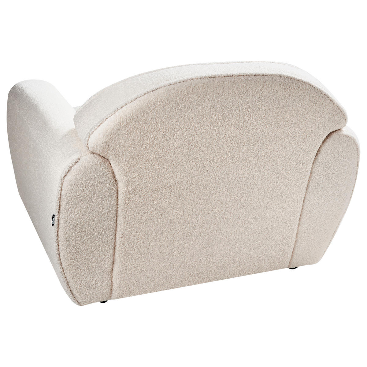 SESSEL Hellbeige Ellede - Beige, Textil (93/73/90cm) - Beliani