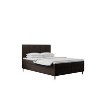 BOXBETT Mit Bettkasten Und Matratze POEL Braun 160x200 cm H3-Bonell - Mooreichefarben/Braun, Holz/Holzwerkstoff (160/200cm) - Kaiser Möbel