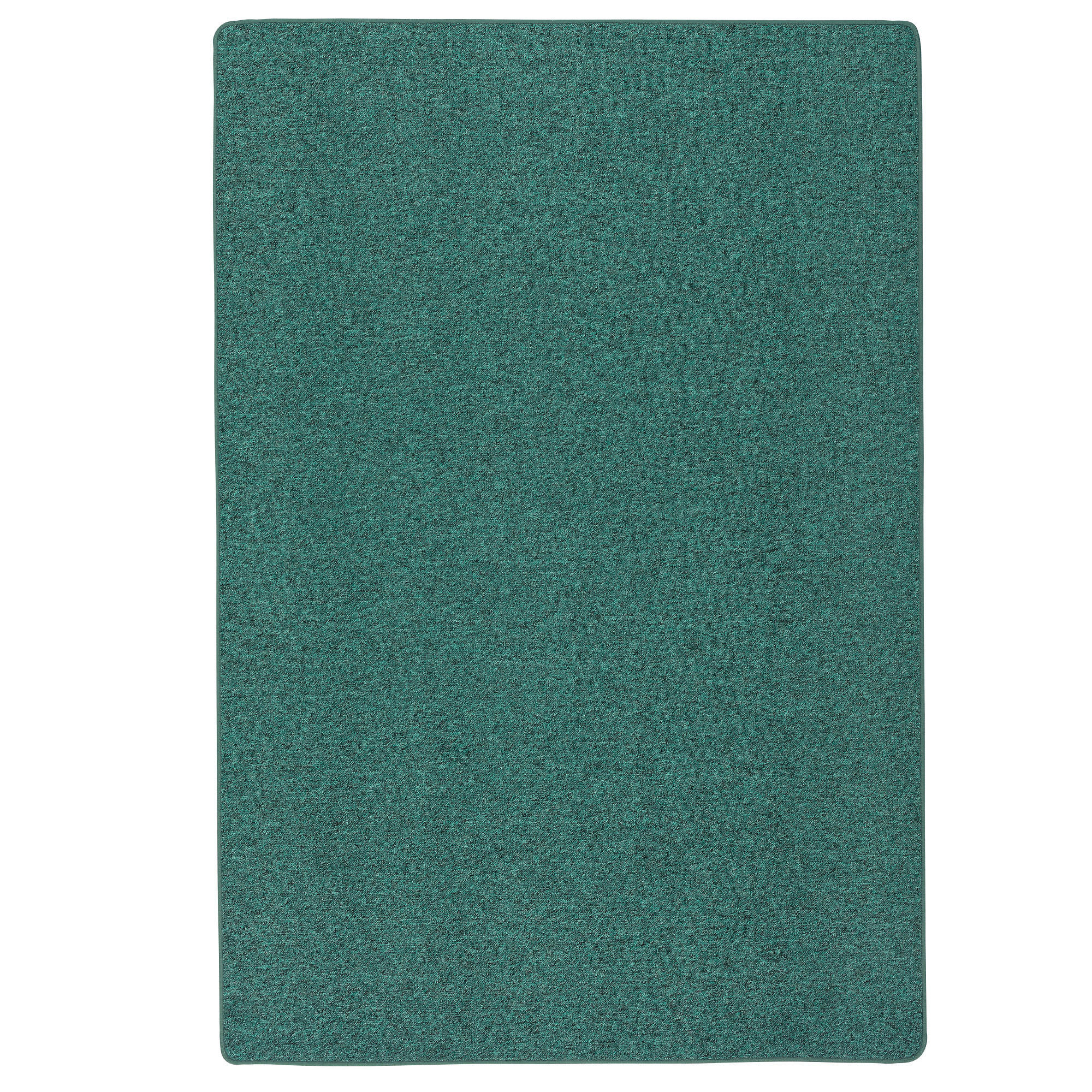 FEINSCHLINGEN VELOUR TEPPICH STRONG - Petrol, Textil (200/250cm) - Snapstyle