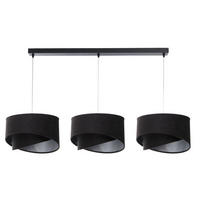 HÄNGELEUCHTE Schwarz 30/18 cm - Schwarz, Kunststoff (30/0.3/18cm) - ONZENO