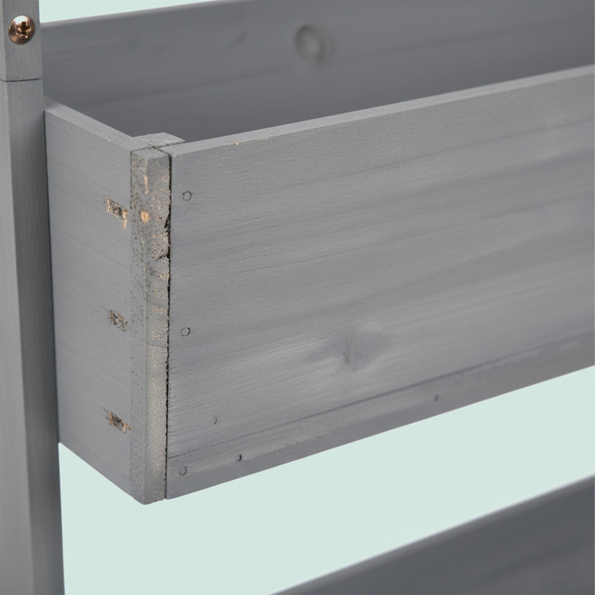 VERTIKALBEET - Braun, Holz/Textil (80/180/48cm) - Relaxdays