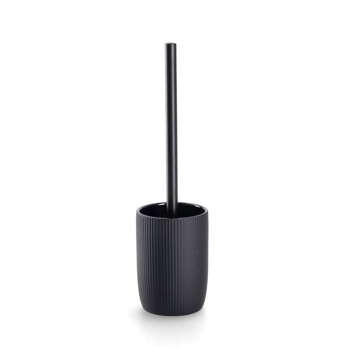 WC-BÜRSTE Keramik 10 cm - Schwarz, Keramik (10/37.5/10cm)