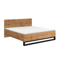 POSTELJA 160/200 Eden Les - rjava, leseni material (160/200cm) - Petits-meubles