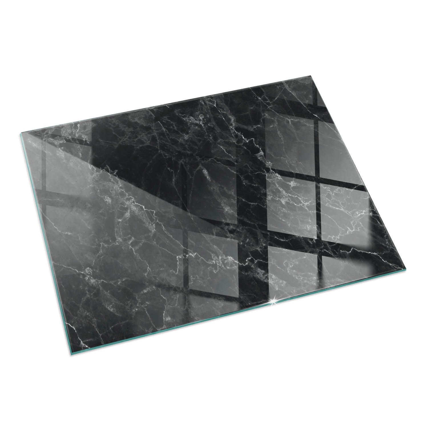 ArtPrintCave Glasplatte Schwarz 60x40x0.4 cm