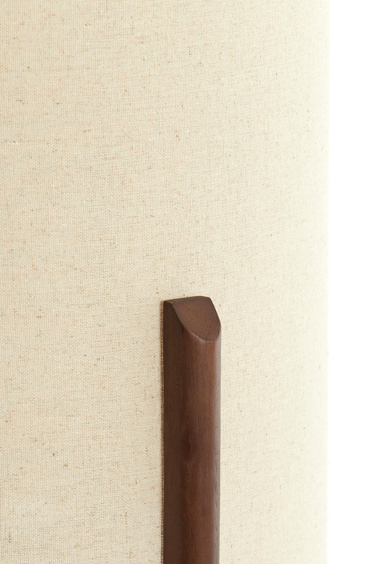 TISCHLAMPE Litto Braun Ø28/44 cm - Dunkelbraun, Holz (28/28/44cm) - Light & Living