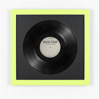 SCHALLPLATTEN RAHMEN 40/40 für die Vinyl - Grün, Holz (40/40cm) - K-Möbel