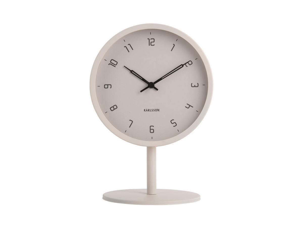 TISCHUHR Stark Grau 1.2/15/22.5 cm - Grau, Metall (15/22.5/1.2cm) - Karlsson