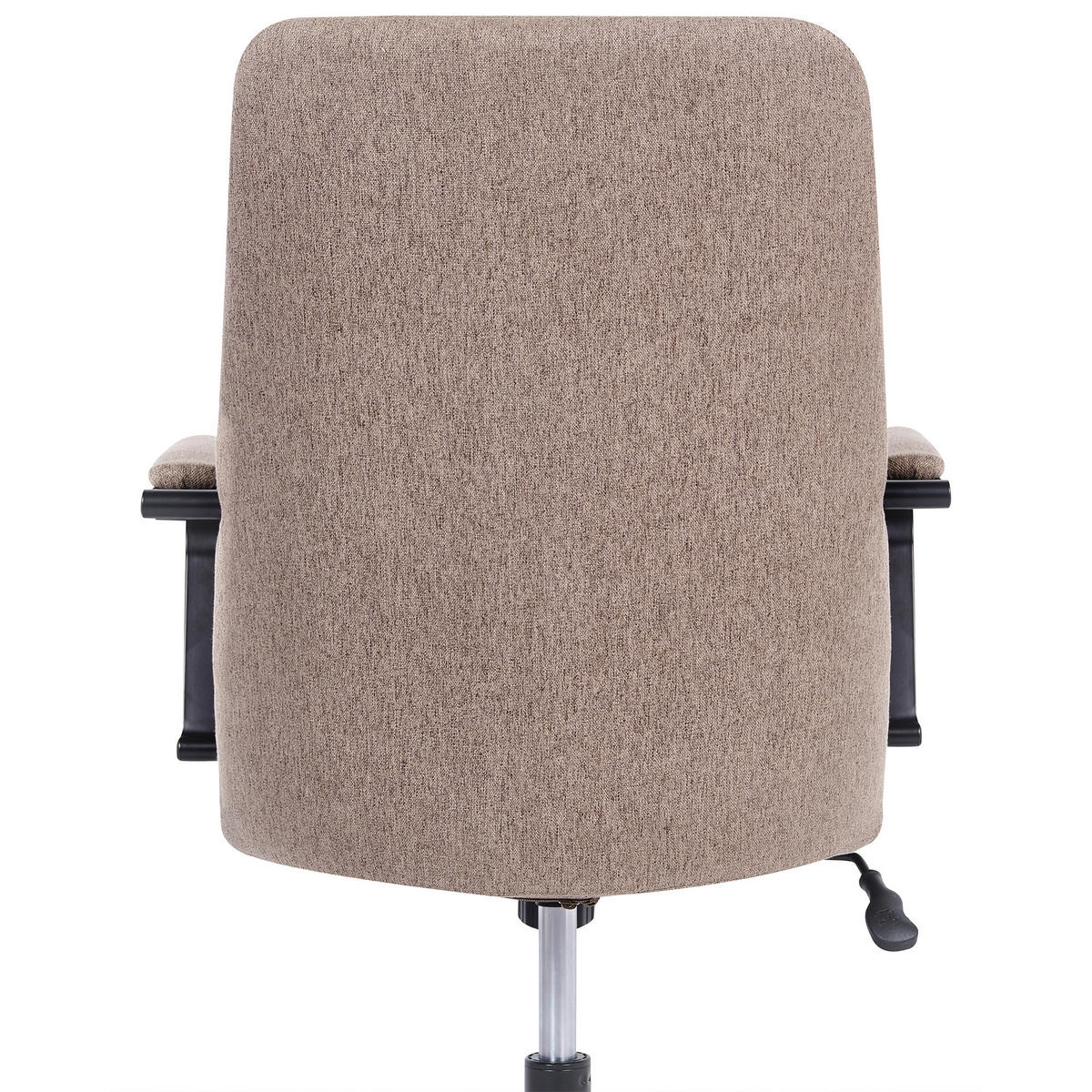 KANCELÁŘSKÁ ŽIDLE Látka Světle hnědá Caroga - světle hnědá, textil (62/90/62cm) - Beliani