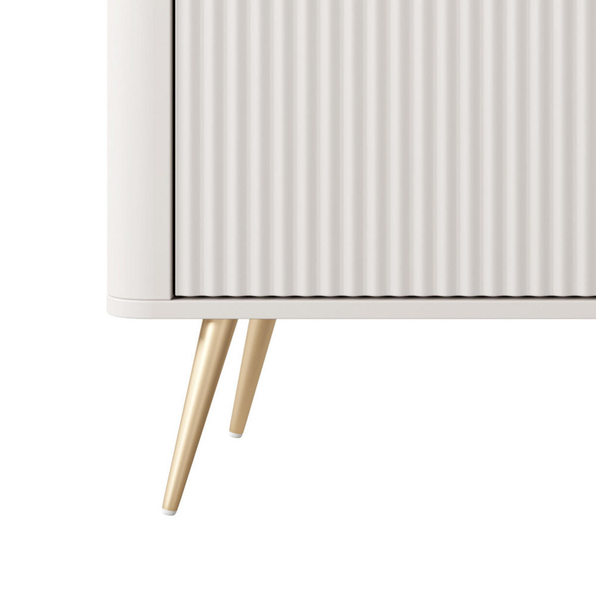 LOWBOARD Lante beige 163 / 38 / 51cm - Beige, Holz/Holzwerkstoff (163/51/38cm) - Feldmann-Wohnen