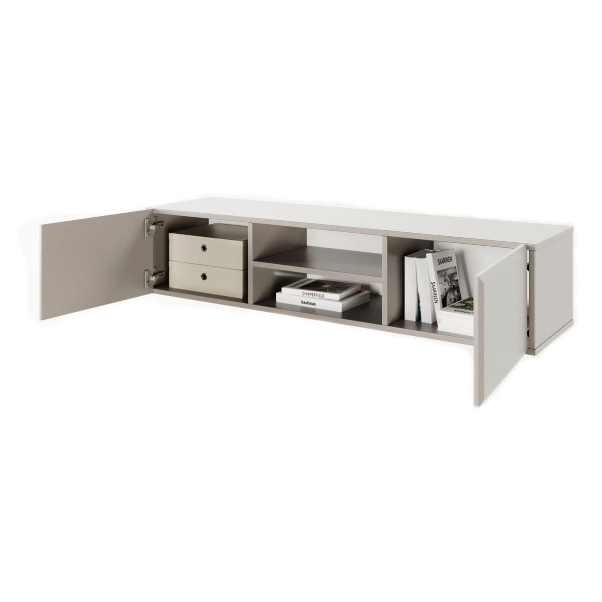 TV-HÄNGEBOARD Chocolated Beige 137/30/39 cm - Beige, Holzwerkstoff (137/30/39cm) - Selsey