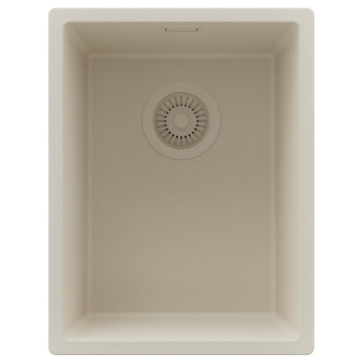 SPÜLBECKEN London Slim, 2-er set Beige 36/47 cm 1 Becken + Ablauf-Set ab 40er Unterschrank - Beige, Kunststoff (36/20/47cm) - Primagran