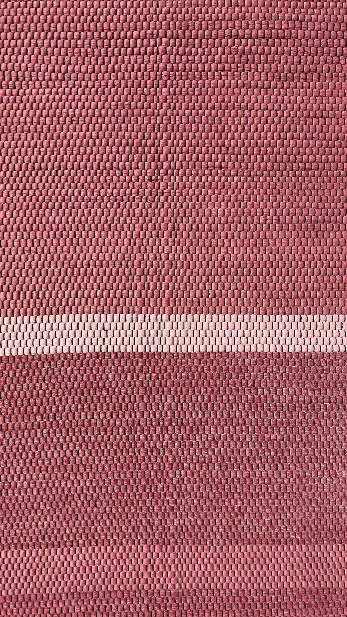 TEPPICH aus recycelten Fasern handgewebt rosa - Pink, Naturmaterialien (120/170cm) - AFK Living