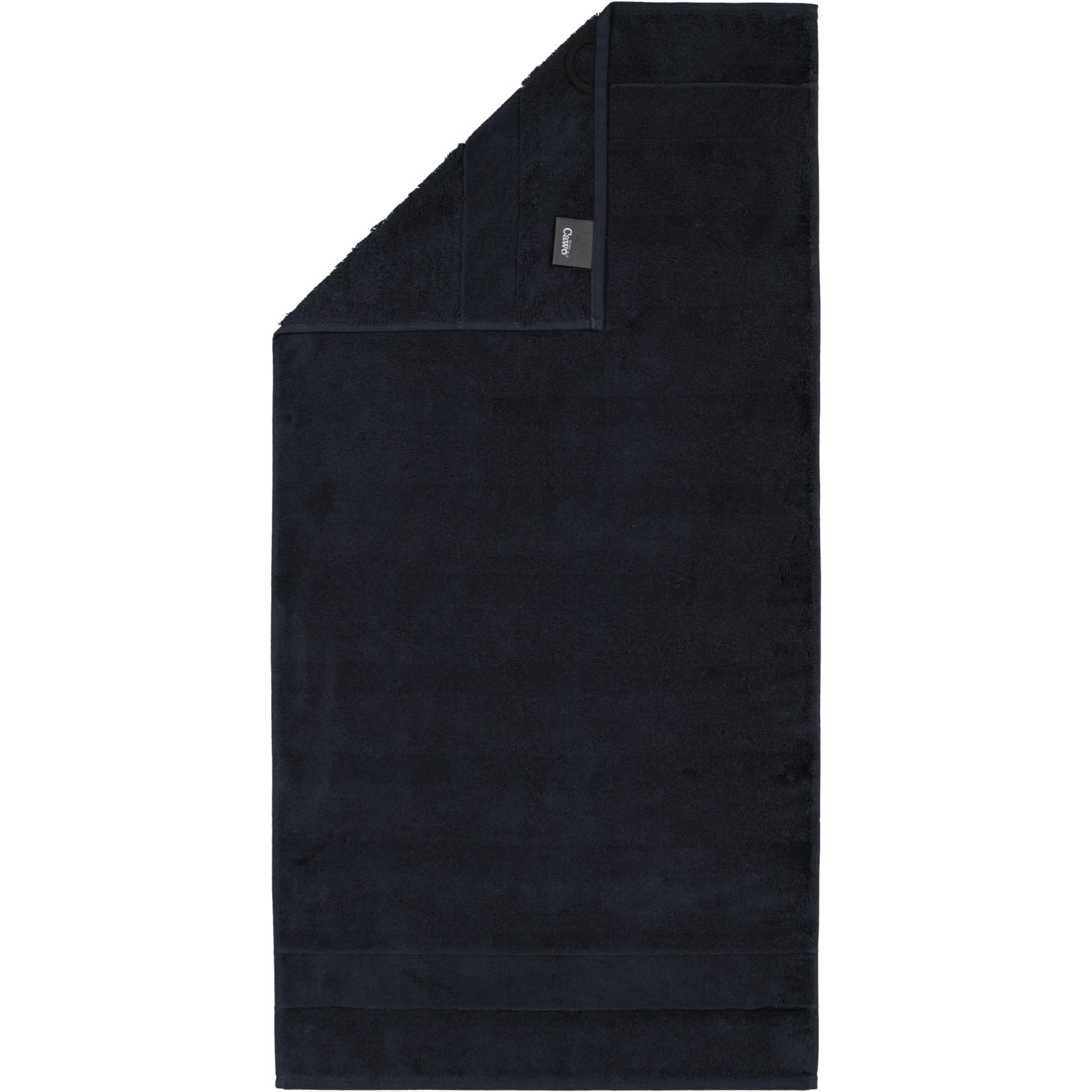 Cawoe Handtuch Schwarz 50x100 cm