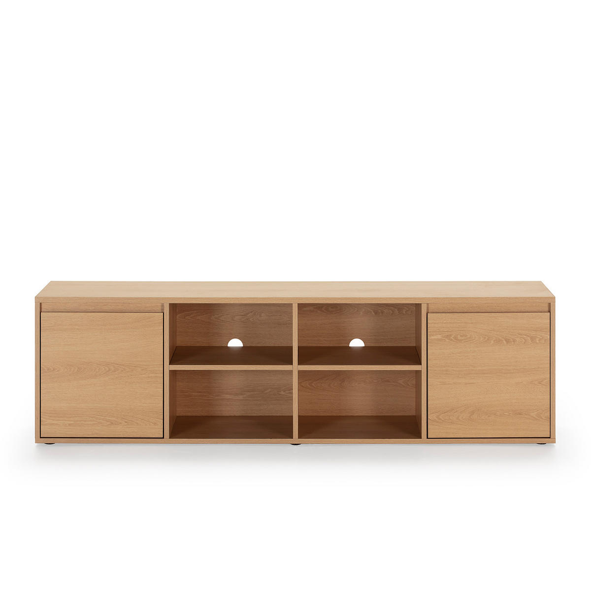 TV-ELEMENT Tori 2 Türen, Eichenfarbe - Honigeiche, Holzwerkstoff (160/46/40cm) - VS Venta-stock